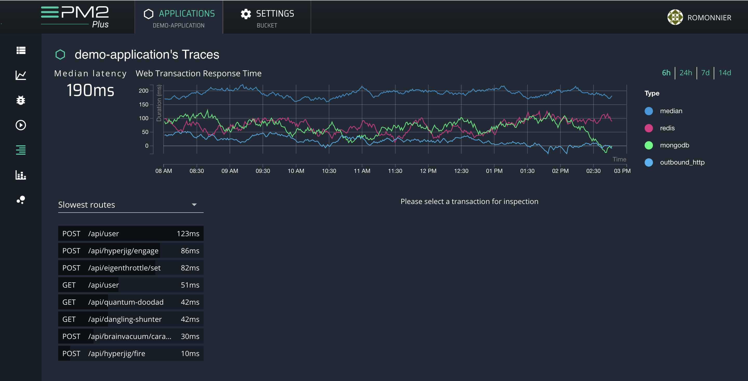 transaction tracing